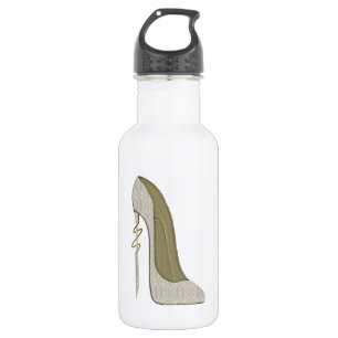 Bouteille D'eau En Acier Inoxydable Art stylet de chaussure de dentelle folle de talon