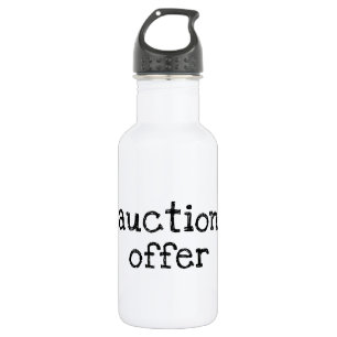 Bouteille D'eau En Acier Inoxydable Auction