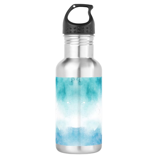 Bouteille d'eau en acier inoxydable avec un boucho (Devant)