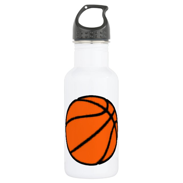 Bouteille D'eau En Acier Inoxydable Basket-ball (balle) (Devant)