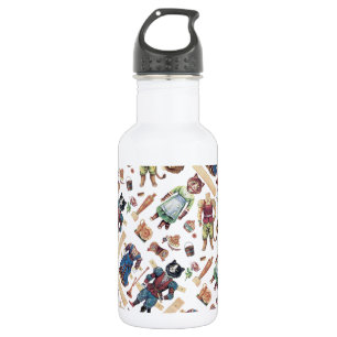 Bouteille D'eau En Acier Inoxydable Beauté et bête, poupée en papier, Louis Wain