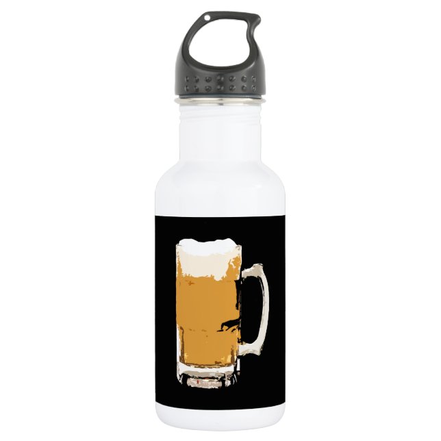 Bouteille D'eau En Acier Inoxydable Bière (Devant)