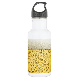 Bouteille D'eau En Acier Inoxydable Bière Bulles Ale Ambrée Boisson