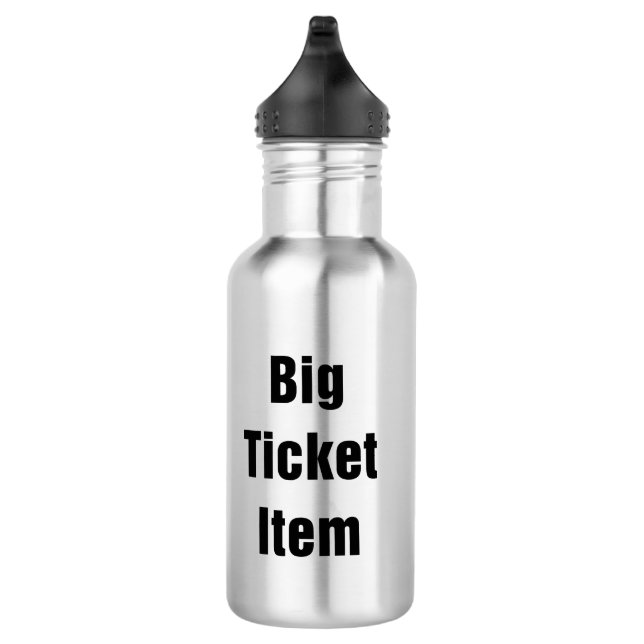 Bouteille D'eau En Acier Inoxydable Big Ticket Item (Droite)