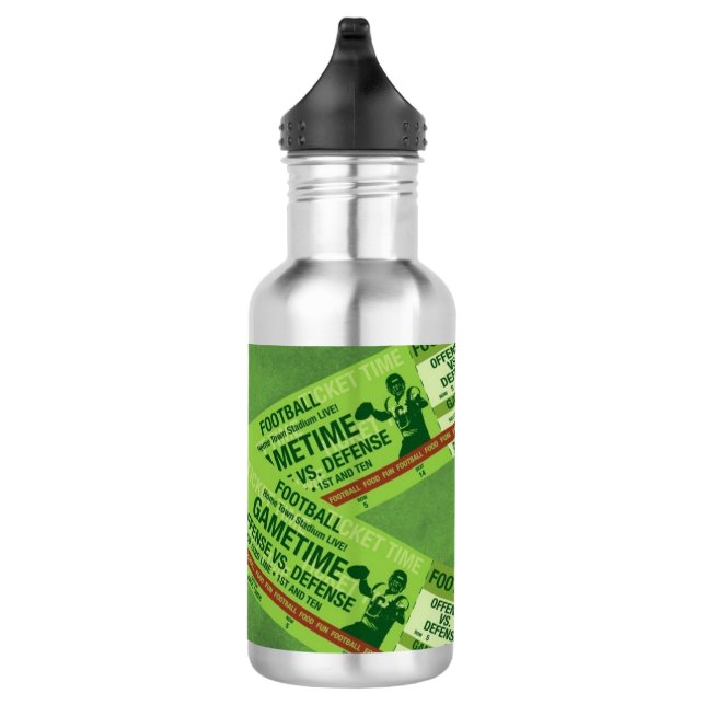 Bouteille d'eau en acier inoxydable Billets de mat (Droite)