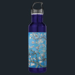 Bouteille D'eau En Acier Inoxydable Bleu Vincent van Gogh Art Peinture<br><div class="desc">Vincent van Gogh (Néerlandais, 1853 - 1890) Almond Blossom, 1890, Huile sur toile Non encadré : 73, 3 cm x 92, 4 cm Vincent van Gogh peint cette vie morte de fleurs d'amandiers contre un ciel bleu pour son neveu nouveau-né qui a été nommé d'après lui. L'amandier est un symbole...</div>