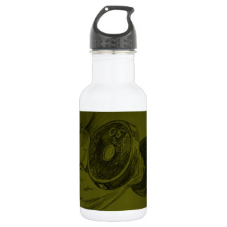 Bouteille D'eau En Acier Inoxydable Body Building Fitcil Sketch
