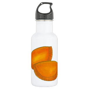 Bouteille D'eau En Acier Inoxydable Boeuf épicé jamaïcain Patty Patty Jamaïque Pâtisse