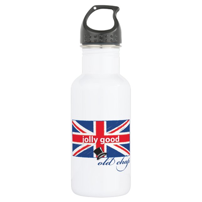 Bouteille D'eau En Acier Inoxydable Bon vieux mec ! (Devant)