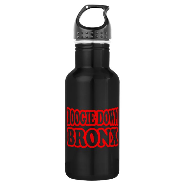 Bouteille D'eau En Acier Inoxydable Boogie Down Bronx, NYC (Devant)