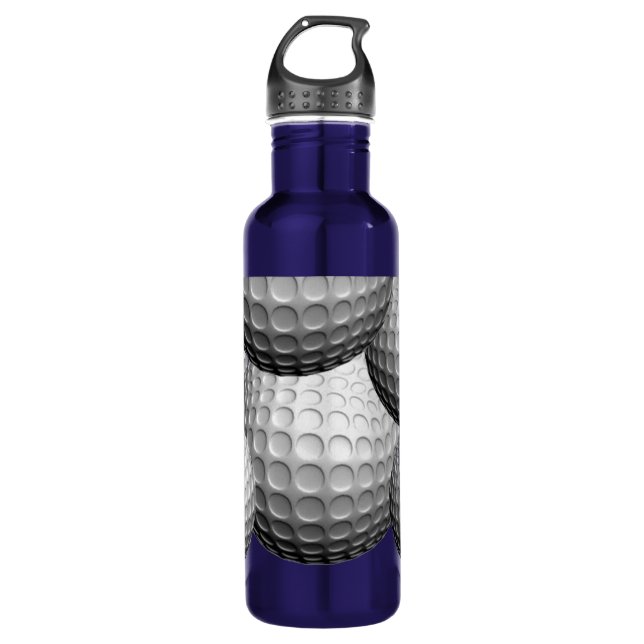 Bouteille D'eau En Acier Inoxydable Boules de golf personnalisables (Devant)