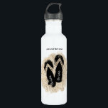 Bouteille D'eau En Acier Inoxydable Bride Flip Flop Sandales Summer Beach Bridal<br><div class="desc">Sandales Flip Flop de la mariée Plage d'été Bouteille d'eau nuptiale de la nuptiale.</div>