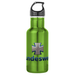 Bouteille D'eau En Acier Inoxydable Bundeswehr Emblem
