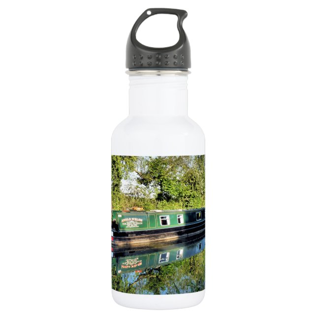 BOUTEILLE D'EAU EN ACIER INOXYDABLE CANAUX (Devant)