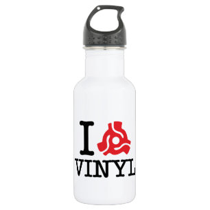 Bouteille D'eau En Acier Inoxydable Carte I 45 Vinyl