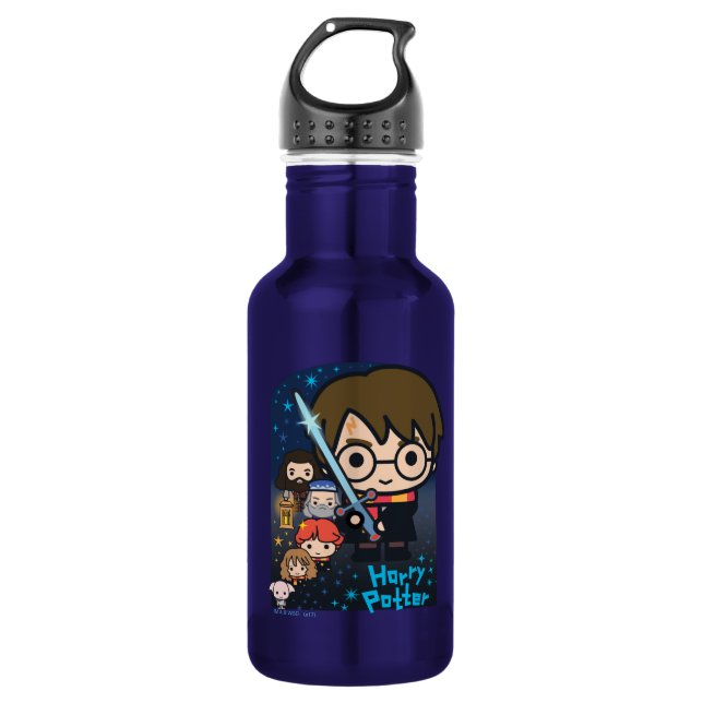 Bouteille D'eau En Acier Inoxydable Cartoon Harry Potter Chamber of Secrets Graphic (Devant)