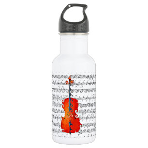 Bouteille D'eau En Acier Inoxydable Cello & I Rock !_