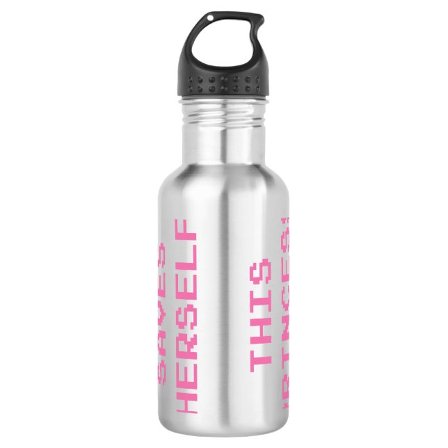 Bouteille D'eau En Acier Inoxydable Cette princesse (Devant)