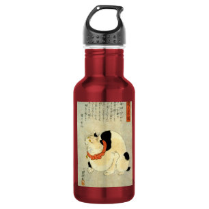 Bouteille D'eau En Acier Inoxydable Chat japonais, Utagawa Kuniyoshi