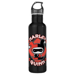 Bouteille D'eau En Acier Inoxydable Chibi Harley Quinn