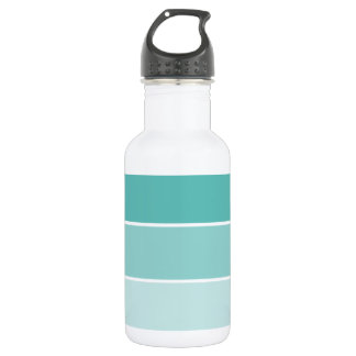 Bouteille D'eau En Acier Inoxydable Chip bleu turquoise