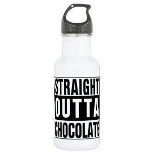 Bouteille D'eau En Acier Inoxydable Chocolat chaud