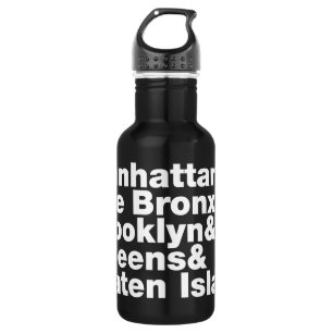 Bouteille D'eau En Acier Inoxydable Cinq Boroughs ~ New York