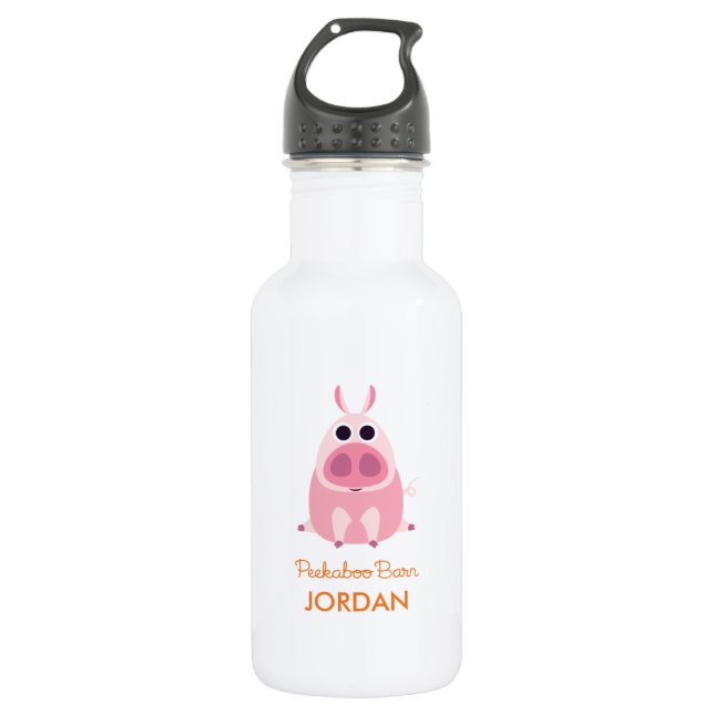 Bouteille D'eau En Acier Inoxydable Circonspect le porc (Devant)