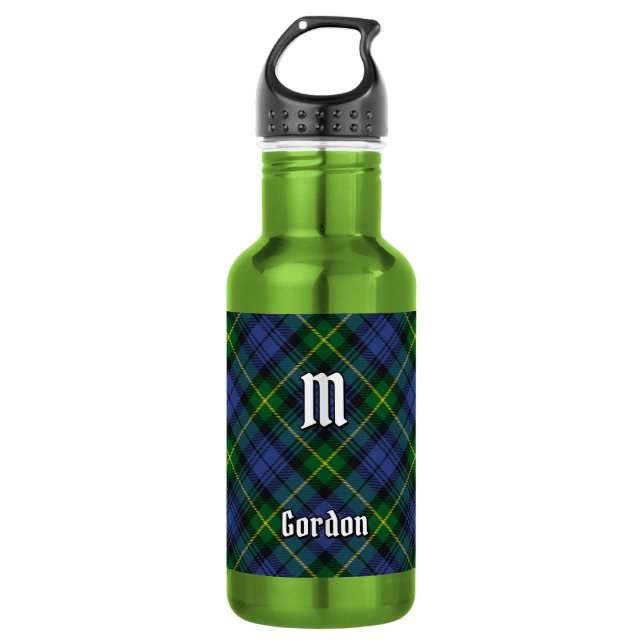 Bouteille d'eau en acier inoxydable Clan Gordon Ta (Devant)