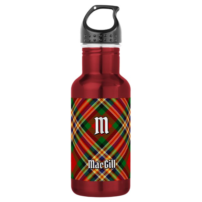 Bouteille d'eau en acier inoxydable Clan MacGill T (Devant)