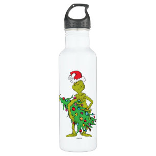 Bouteille D'eau En Acier Inoxydable Classic The Grinch Naughty