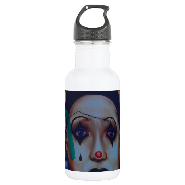 Bouteille D'eau En Acier Inoxydable Conception de clown de carnaval (Devant)