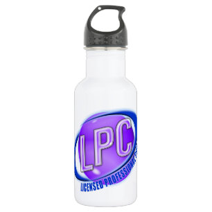 BOUTEILLE D'EAU EN ACIER INOXYDABLE CONSEILLER PROFESSIONNEL AUTORISÉ PAR LOGO DE