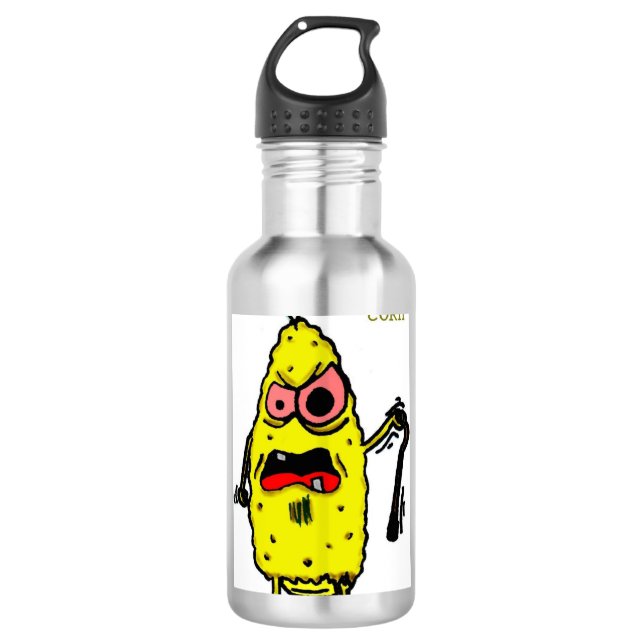 Bouteille D'eau En Acier Inoxydable Corn Ornery (Devant)