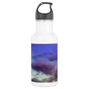 Bouteille D'eau En Acier Inoxydable Coucher du soleil / Ciel et nuages du lever du sol