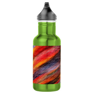 Bouteille d'eau en acier inoxydable couleur couche