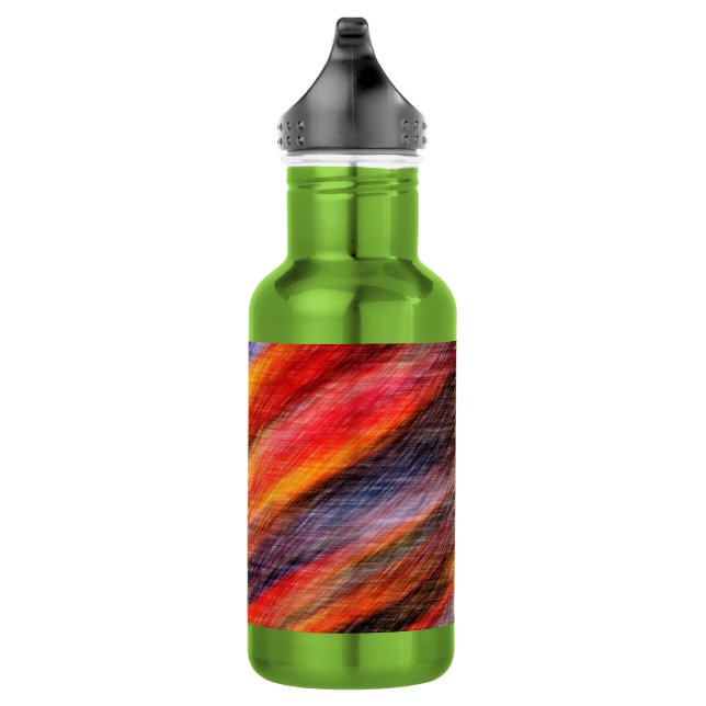 Bouteille d'eau en acier inoxydable couleur couche (Droite)