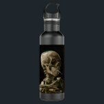Bouteille D'eau En Acier Inoxydable Crâne avec brûler la cigarette Vincent van Gogh Ar<br><div class="desc">Vincent van Gogh (Néerlandais, 1853 - 1890) Crâne d'un squelette avec cigarette brûlante, 1885-1886, Huile sur toile Sans cadre : 32 cm × 24, 5 cm (13 po × 9, 6 po) Travail précoce de Vincent van Gogh. Ce petit tableau fait partie de la collection permanente du musée Van Gogh...</div>