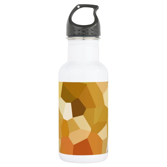 Bouteille D'eau En Acier Inoxydable Cristaux d'or (Devant)