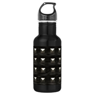 Bouteille D'eau En Acier Inoxydable Cuir noir clouté