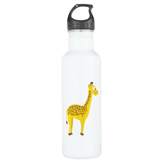 Bouteille D'eau En Acier Inoxydable Cute Giraffe (Devant)