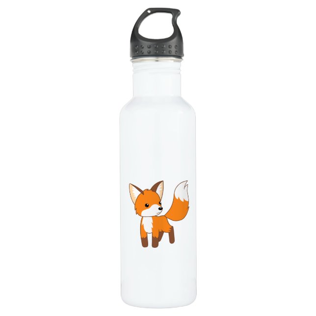 Bouteille D'eau En Acier Inoxydable Cute Little Fox (Devant)