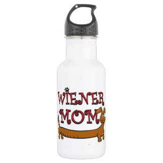 Bouteille D'eau En Acier Inoxydable Dachshund Weiner MOM