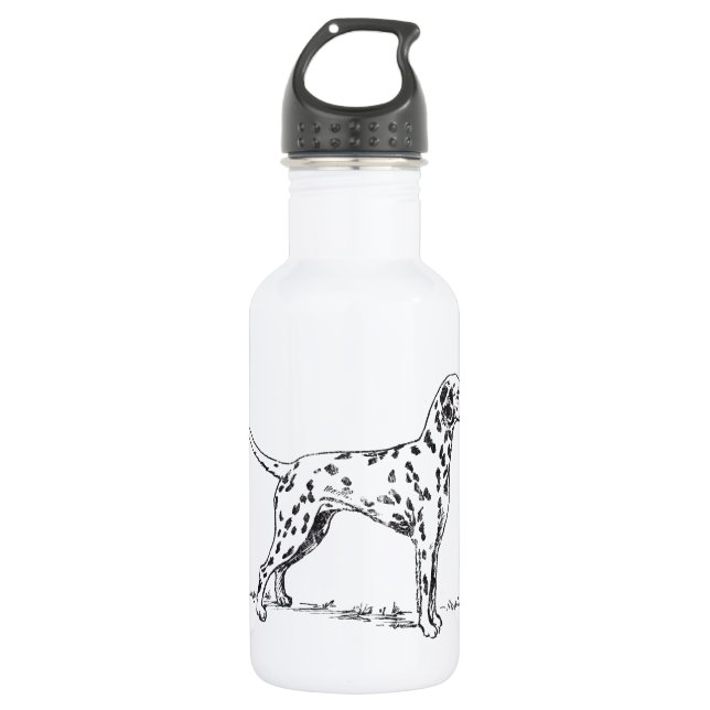 Bouteille D'eau En Acier Inoxydable Dalmatien (Devant)