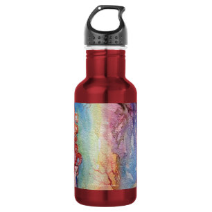 Bouteille D'eau En Acier Inoxydable DAME DU LAC / Monogramme Fantastique de Magie et