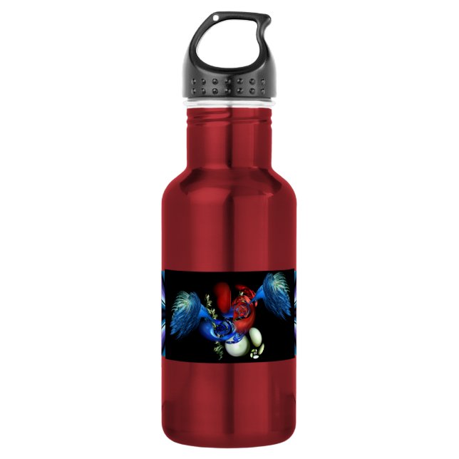 Bouteille D'eau En Acier Inoxydable DANSE rose (Devant)