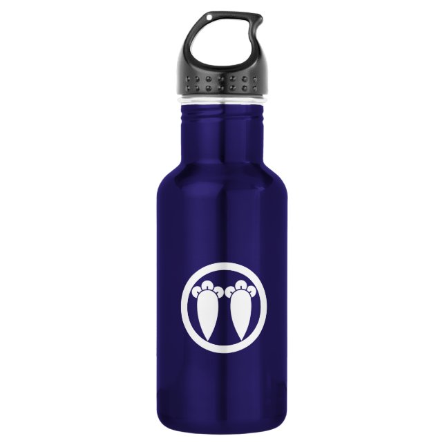 Bouteille D'eau En Acier Inoxydable Deux clous parallèles en cercle (Devant)