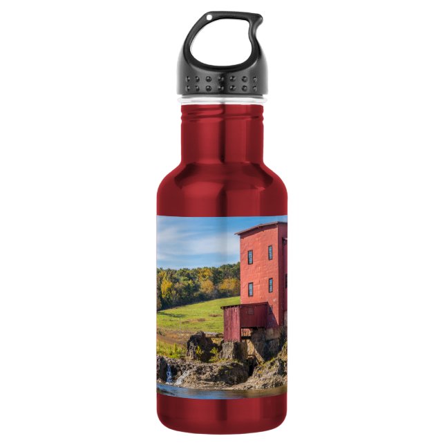 Bouteille d'eau en acier inoxydable Dillard Mill A (Devant)