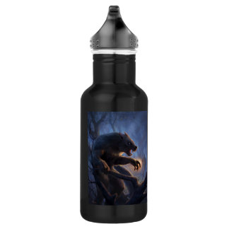 Bouteille D'eau En Acier Inoxydable Dogman du Michigan
