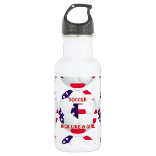 Bouteille D'eau En Acier Inoxydable DONNEZ UN COUP DE PIED COMME un football orienté